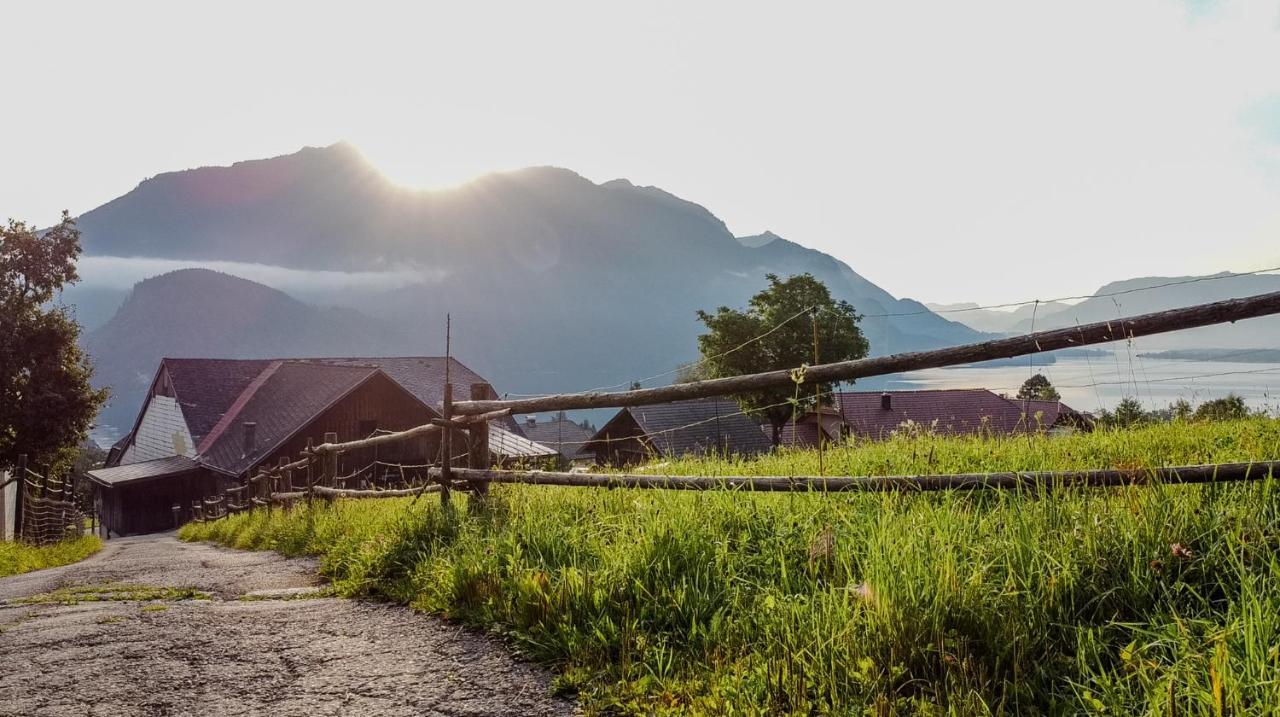 Archehof Eislbauer - Deine Ladezone Fur Die Seele! Sankt Gilgen Extérieur photo